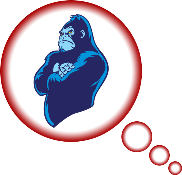 Easy And Fast Shipping - Logo Gorilla (671x671)