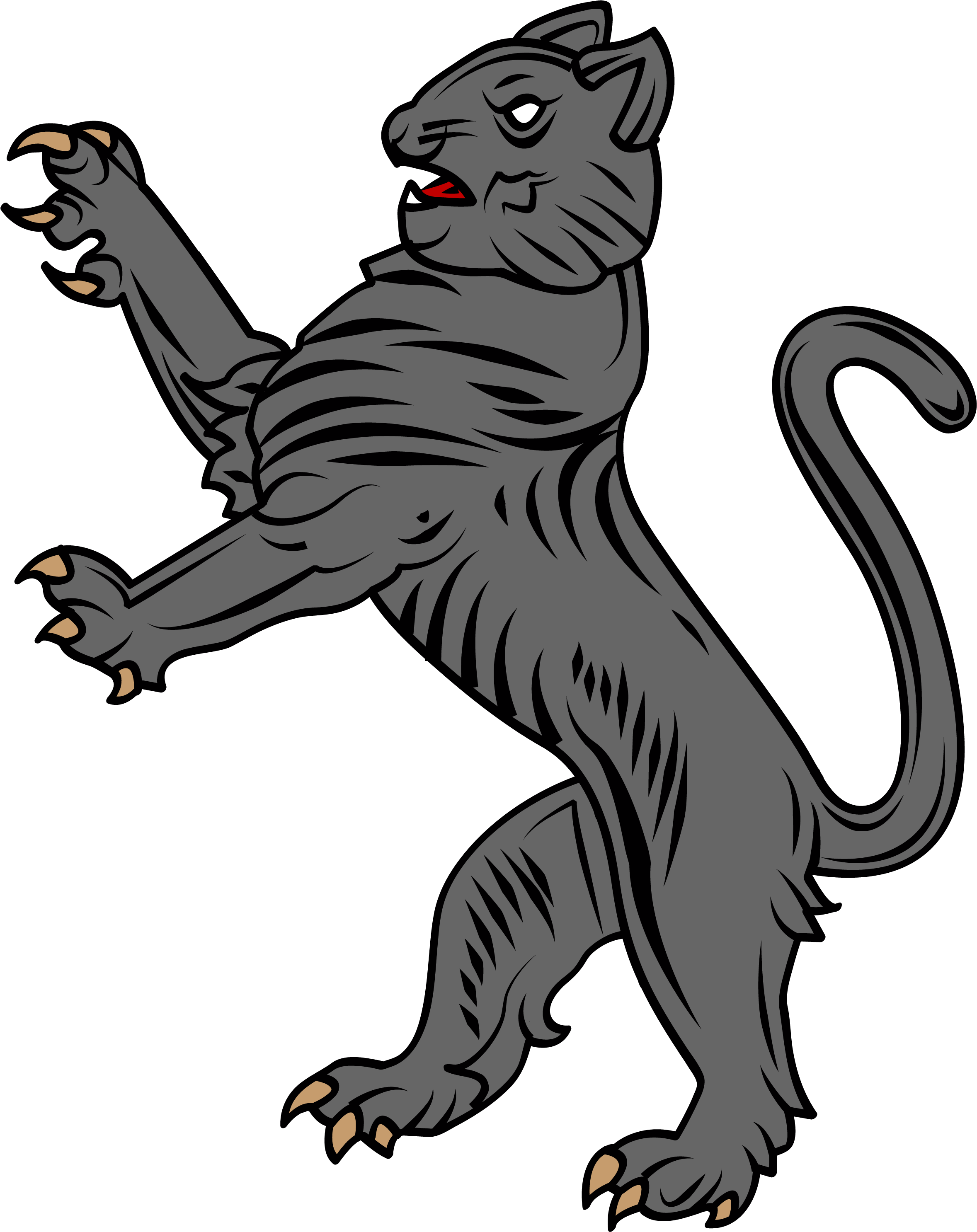 Cat - Cat Coat Of Arms (2373x3000)