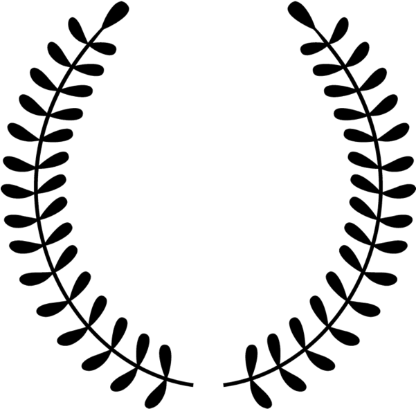 Open Laurel Wreath Design Rubber Stamp - Anne Of Green Gables Clipart (600x600)