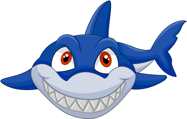 Shark Cartoon Clip Art - Shark Cartoon Clip Art (800x496)