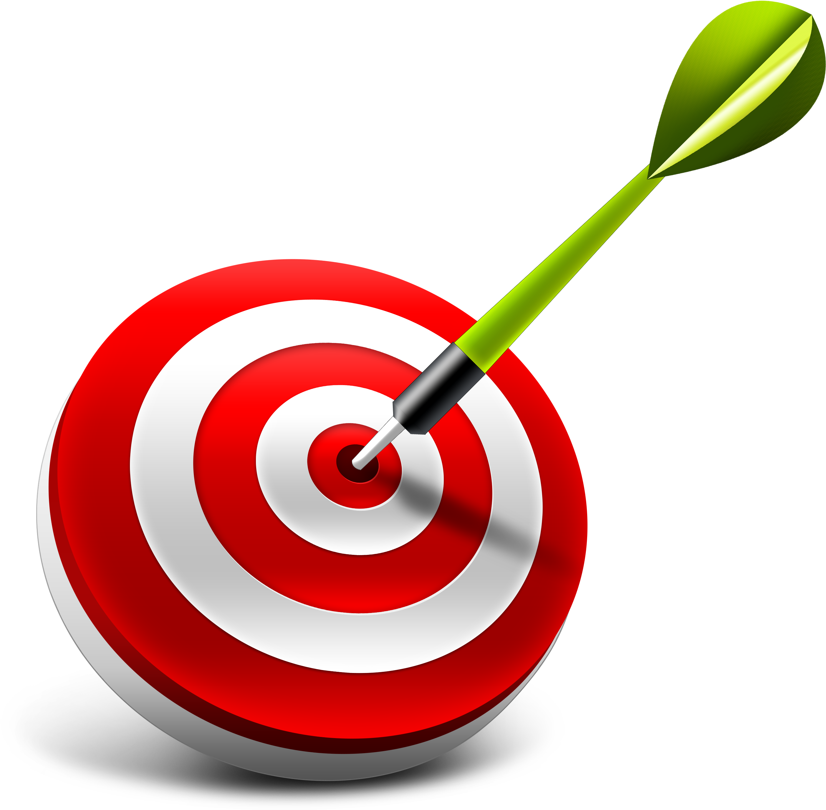 Bullseye Darts Clip Art - Target Icon Transparent (4500x3000)