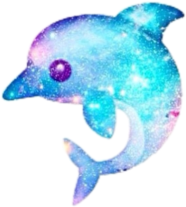 Dolphins Clipart Kawaii - Emoji Dolphins (370x411)