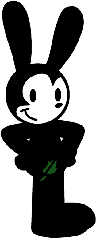 Oswald As Adam By Marcospower1996 - Oswald The Lucky Rabbit (894x894)