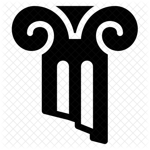 Greek Pillar Icon - Column (512x512)