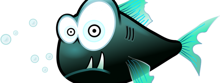 Are Farmed Fish Bad For You - Cartoon Fish Shower Curtain (845x321)