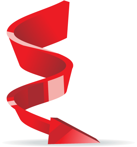 Arrow Red - Graphic Design (500x500)