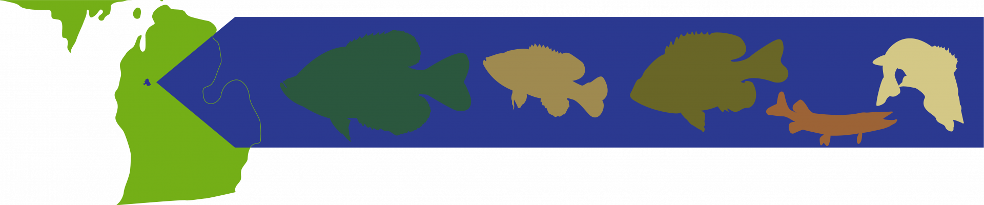 Another Lake With A Good Variety Of Fish, Lake Mitchell, - Another Lake With A Good Variety Of Fish, Lake Mitchell, (1920x400)