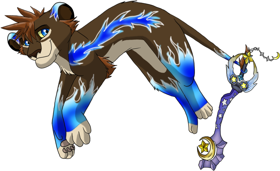 Sora-lion Wisdom Form By Bosleyboz - Sora (900x675)