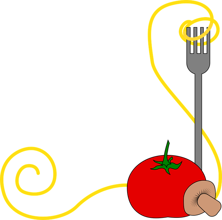 Spaghetti Clipart Italian Cooking - El Proceso De La Digestion Para Niños (1024x1024)