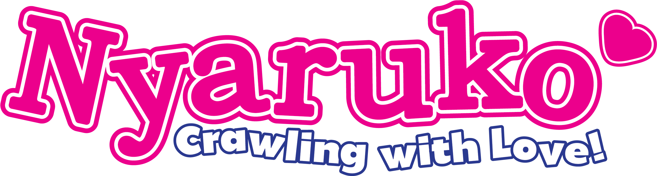 Nyaruko Logo F - Lilac (2700x750)