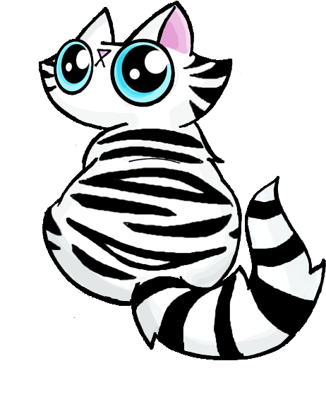 Funny Cat Adoptable White Tiger By Kingzoidlord - Funny Cat Adoptable White Tiger By Kingzoidlord (472x626)