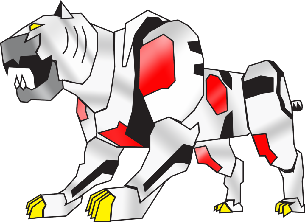 White-tiger By Nobird27 - Cartoon (1024x745)