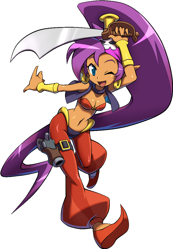 Shantae - Shantae And The Pirate's Curse Shantae (790x1000)