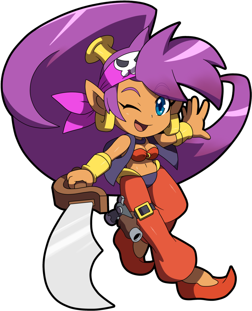 Shantae And The Pirate's Curse By Blackburn789 - Shantae And The Pirate's Curse (900x1200)