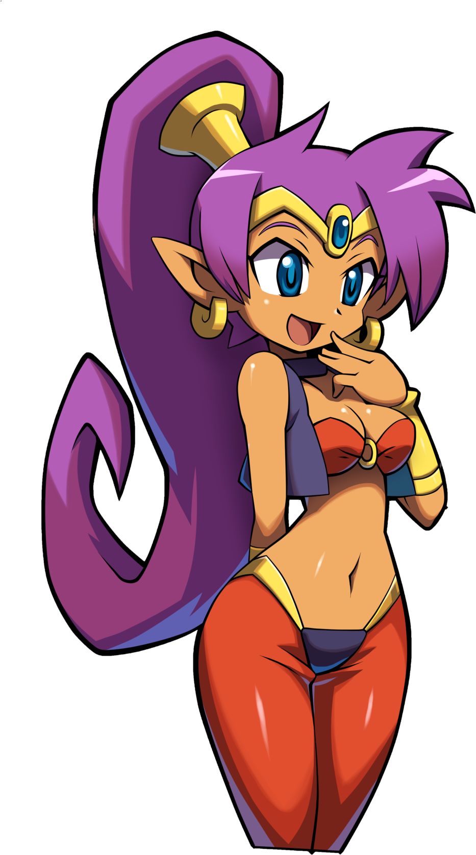 Pirate's Curse Shantae Portrait - Pirate's Curse Shantae Portrait (1024x1692)