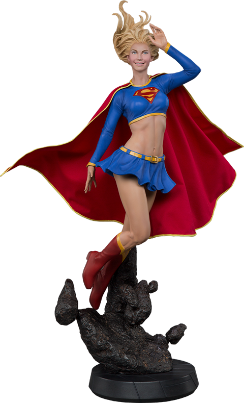 Blog Dos Brinquedos - Superman - Supergirl Premium Format 1:4 Scale Statue (480x790)