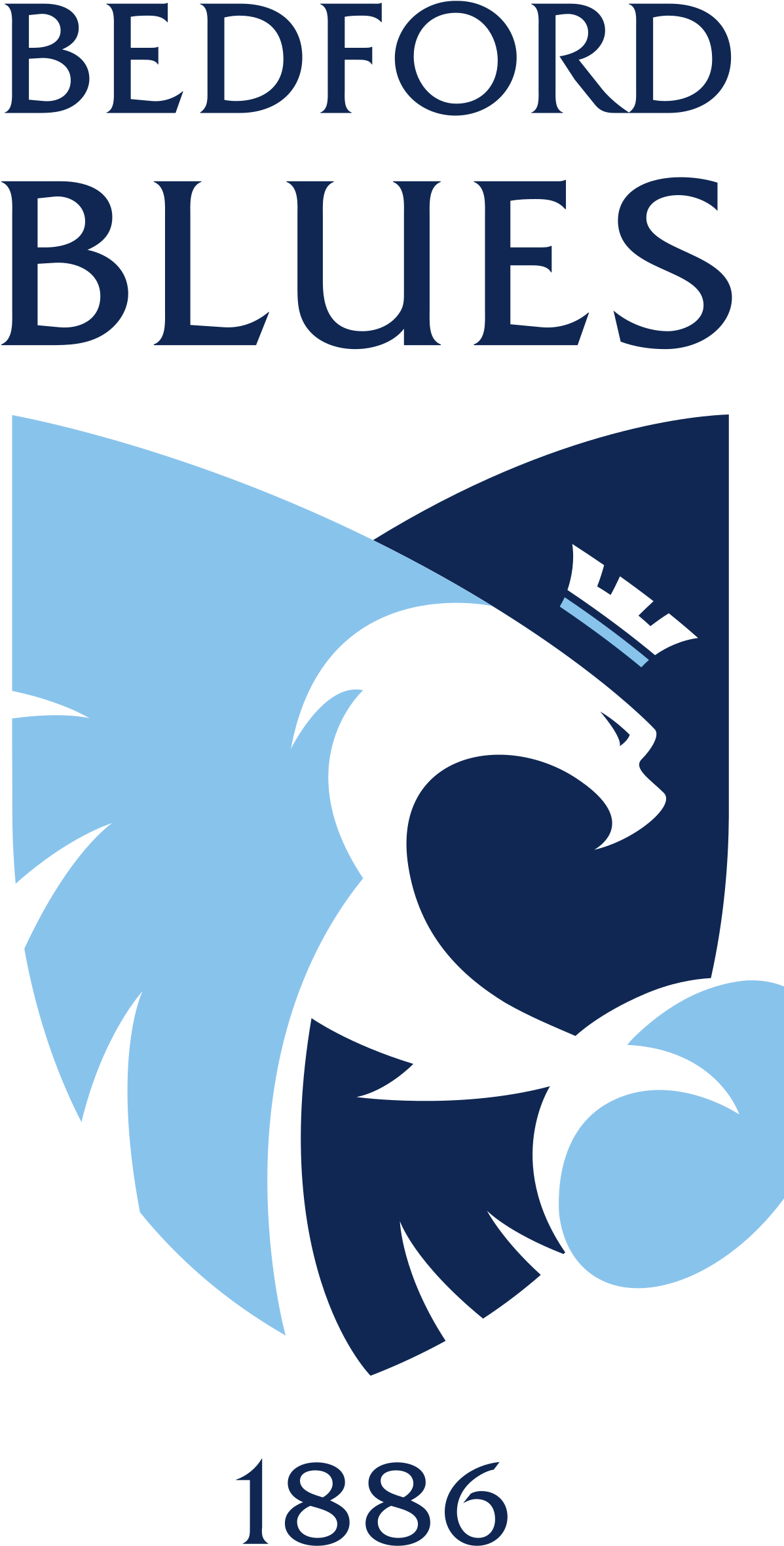 Bedford Blues Logo - Bedford Blues Rugby (1200x2368)