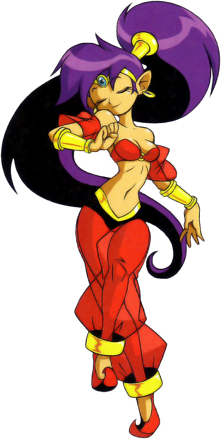 Half-genie Hero Shantae And The Pirate's Curse Earring - Half-genie Hero Shantae And The Pirate's Curse Earring (794x1504)