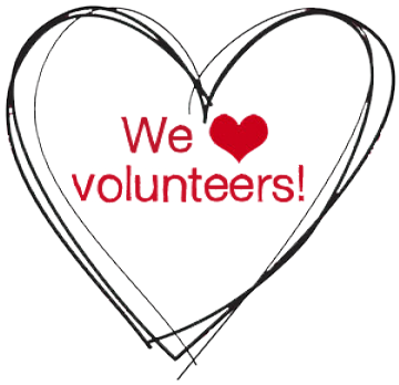 Heart Volunteers - Volunteer Day Clip Art (360x360)