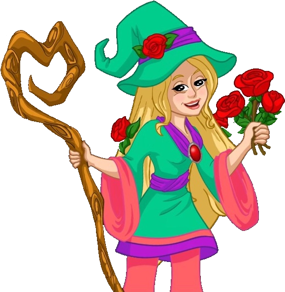 On The Rosefall Tree And Berrywhite Breeding Cave She - Dragonvale Wizards (588x599)