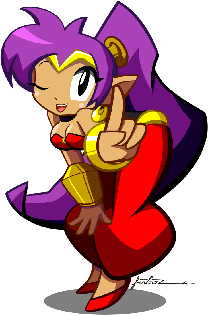 Half-genie Hero Shantae And The Pirate's Curse Shantae - Half-genie Hero Shantae And The Pirate's Curse Shantae (900x1213)