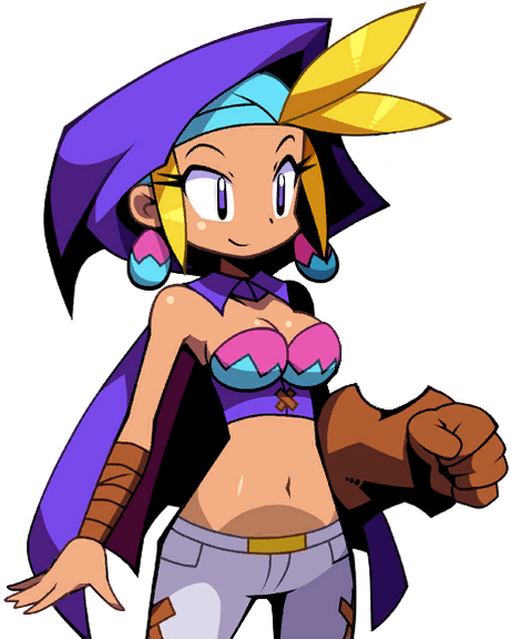 Hgh Sky Portrait - Shantae Half Genie Hero Sky (576x576)