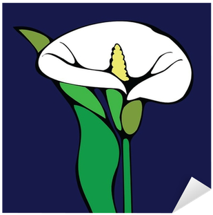 Calla Lily Coloring Pages (400x400)