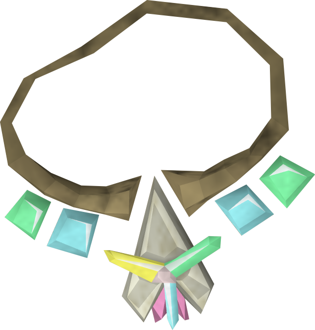 Bright Inspiration Emerald Necklace Runescape 2007 - Runescape Necklaces (636x665)