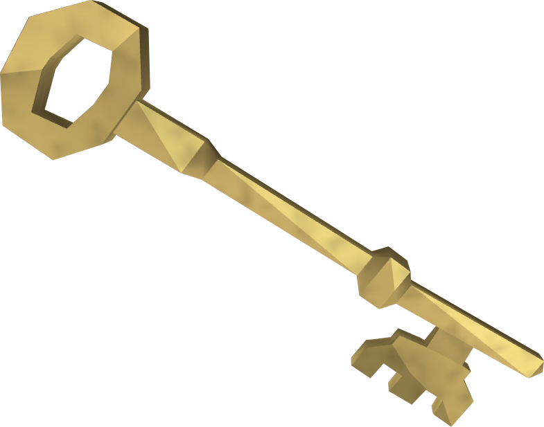 The Runescape Wiki - Gold Key Transparent (785x617)