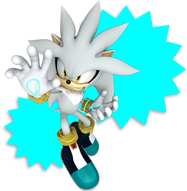 Sonic The Hedgehog Clipart Nintendo - Silver The Hedgehog Sonic Generations (440x390)