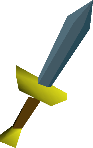 Rune Dagger - Bronze Dagger Runescape (383x608)
