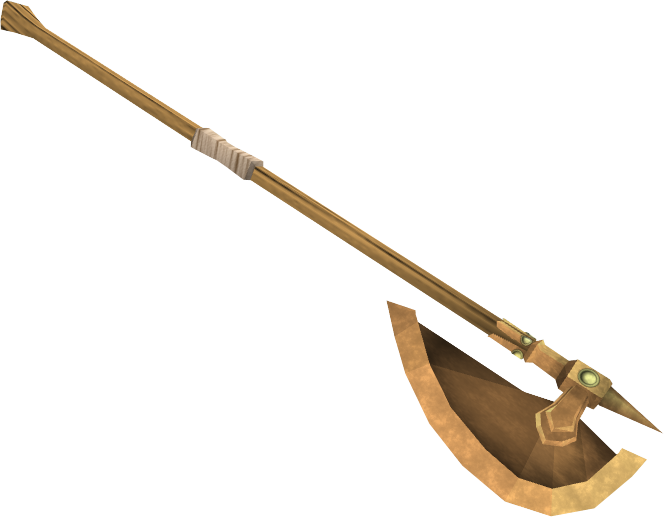 Runescape Halberd Melee Weapon Spear - Runescape Halberd Melee Weapon Spear (664x517)