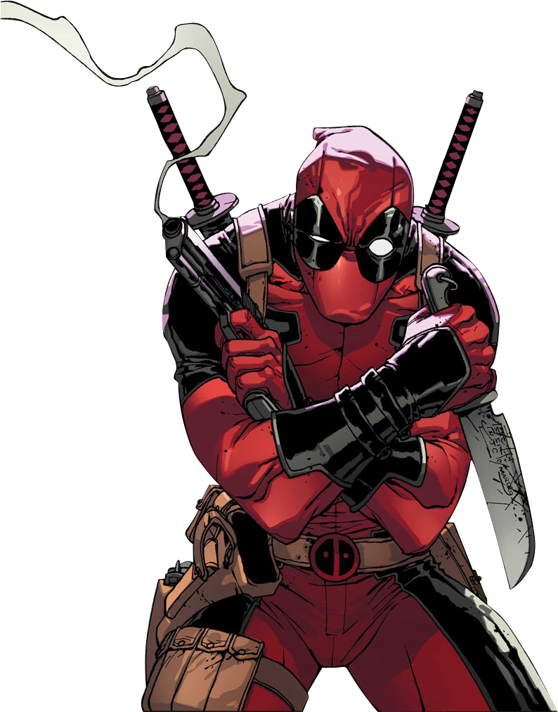 I First Heard About Deadpool A Week Before I Saw The - Deadpool Png (900x1064)