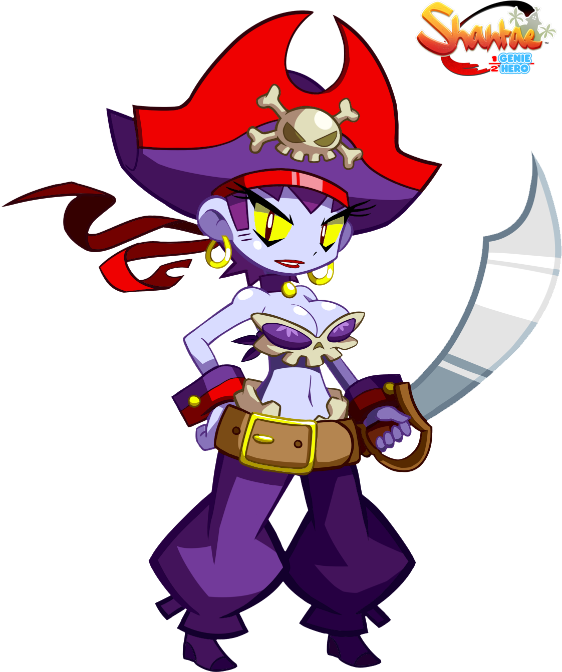 Risky Boots - Shantae: Half-genie Hero (1194x1398)