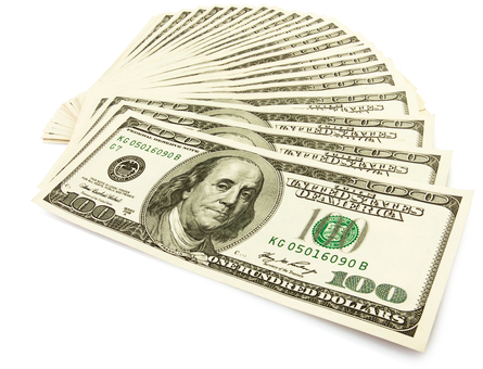 Money Transparent Background - Money Fan (480x369)