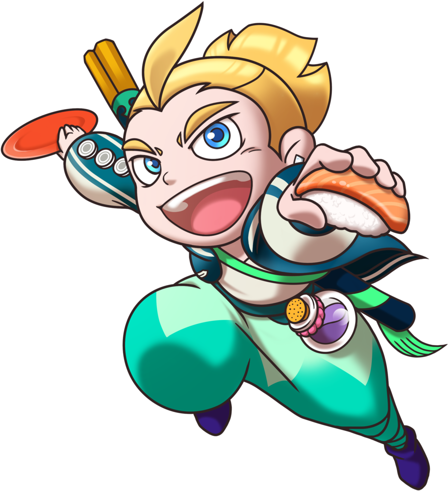 An Adventure Unlike Any Other The Fast Paced World - Sushi Striker The Way Of Sushido (1280x1280)