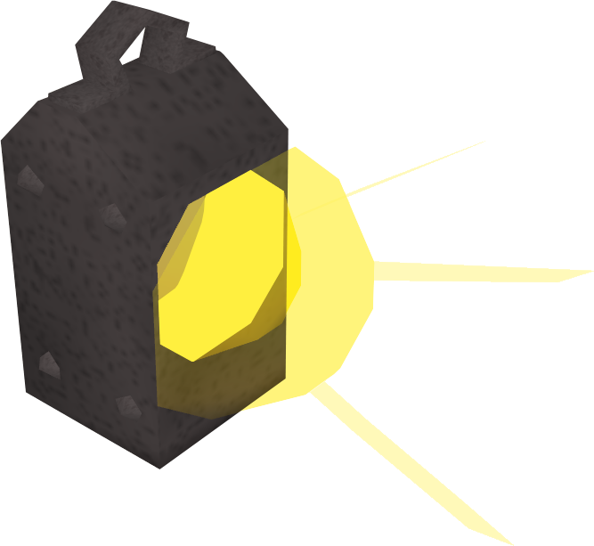 Bullseye Lantern Detail - Illustration (667x613)