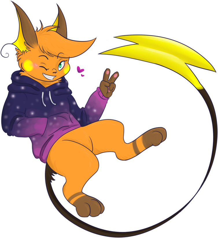 Firefly The Raichu By Sparkling-sea - Cartoon (850x900)