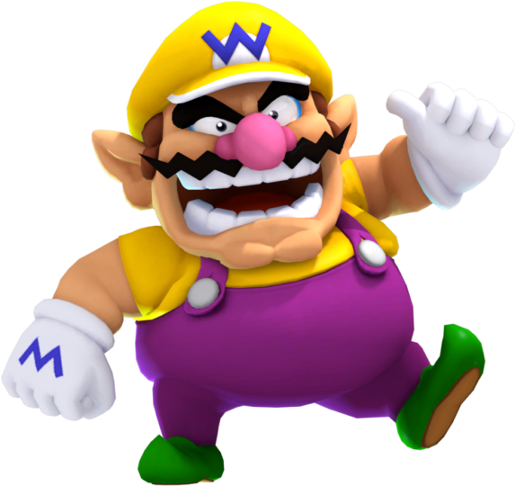 Credit//nintendo - Wario Vs Pac Man (600x561)