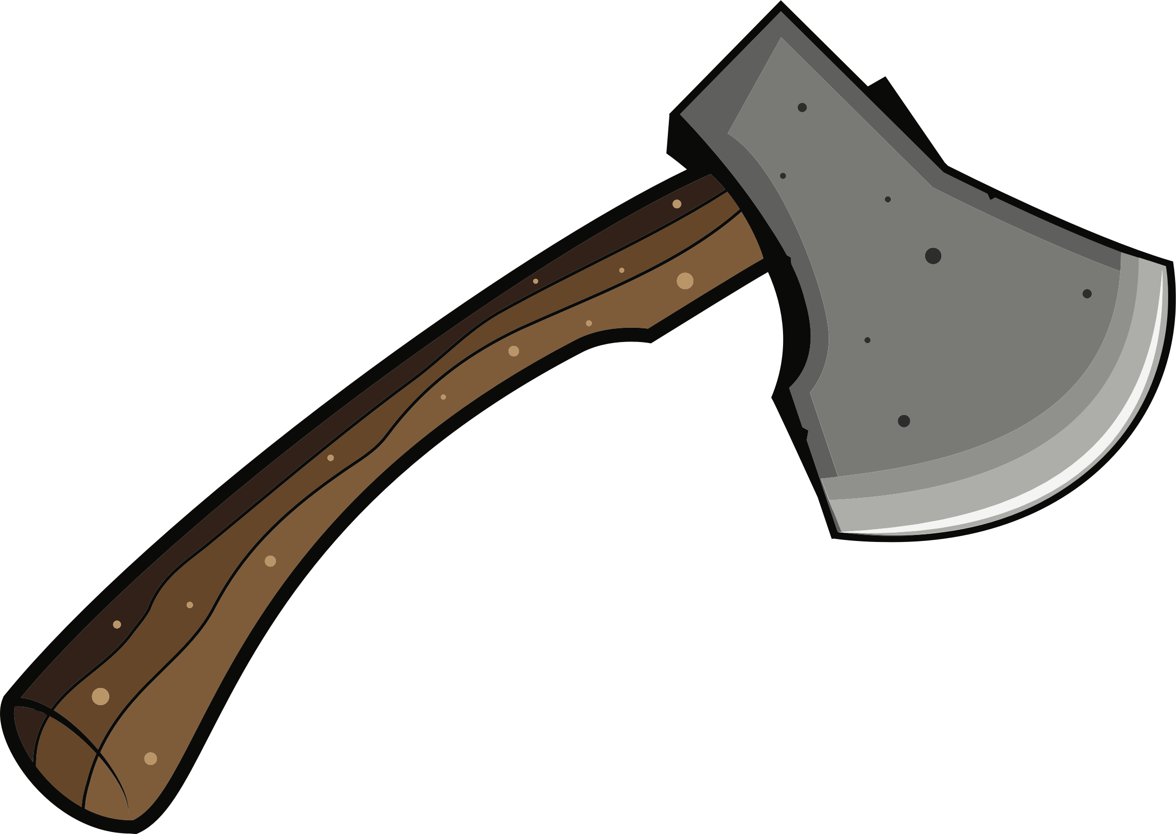 Big Image - Clip Art Axe (2400x1702)