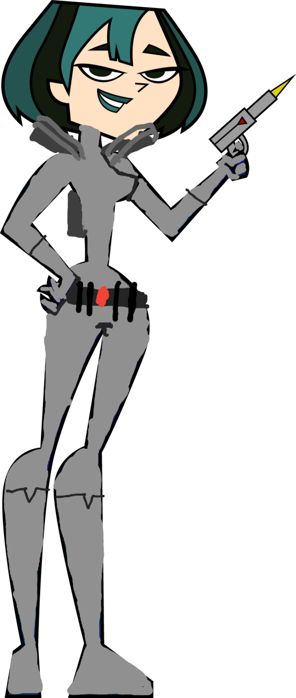 Gwen As Firefly By Likewise1995 - Total Drama Island Gwen (600x1416)