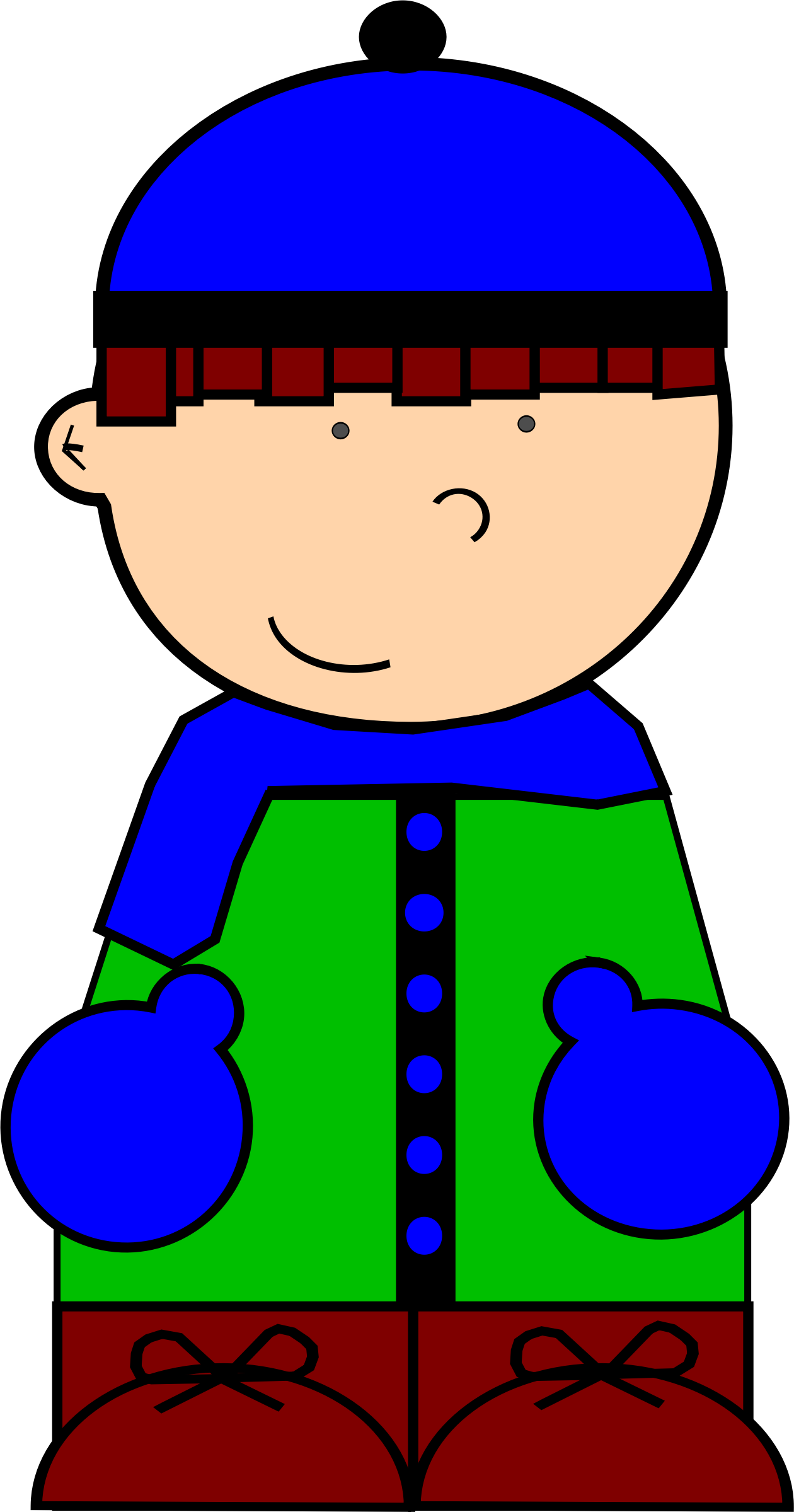 Blond Boy - Child (1260x2399)