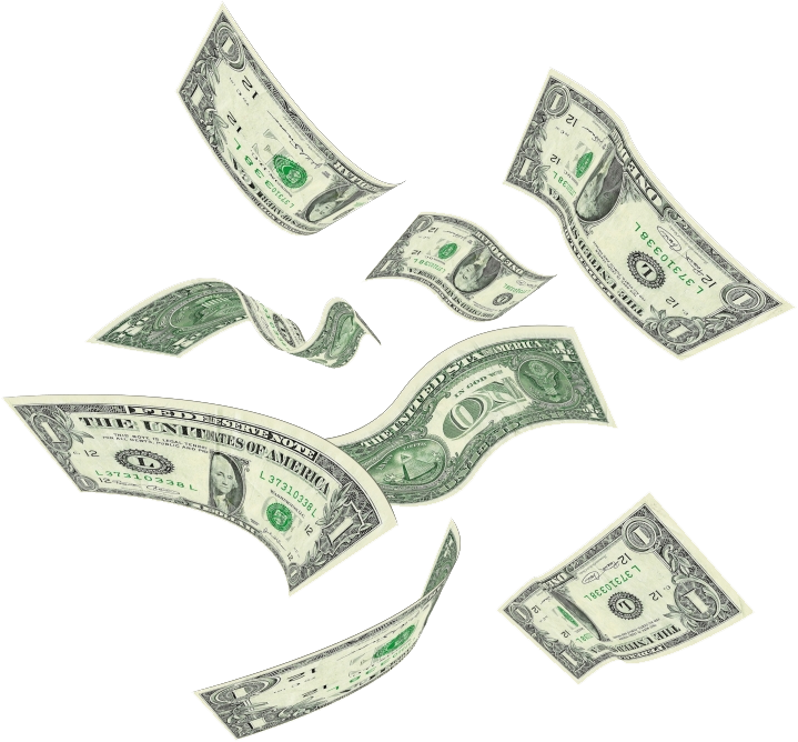 Dollar Png Transparent Images - Dollars Png (719x668)