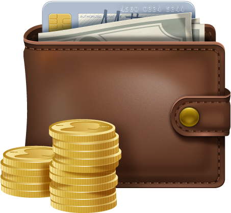 Wallet With Money Png Image - Money Wallet Png (512x512)