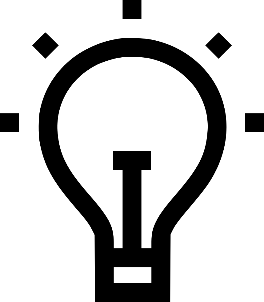Idea Bulb Creativity Creative Light Energy Comments - Creative Icon Png Logo (858x980)