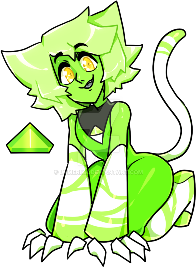 Cat's Eye Peridot By Lymerikk - Steven Universe Cat's Eye Peridot (894x894)