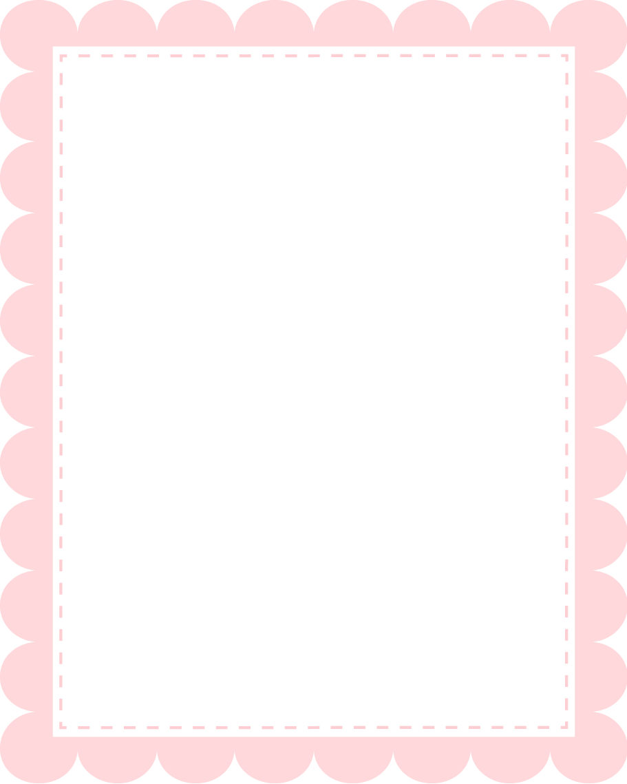 Clip Art - Pink Birthday Frame Png (911x1139)
