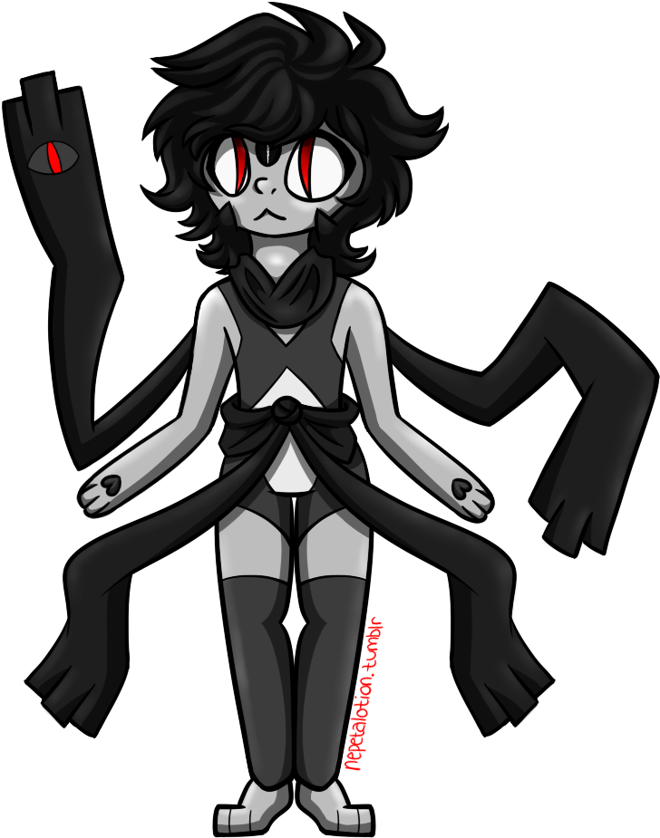 Black Cat's Eye By Sp00kies - Black Cats Eye Gem (750x1000)