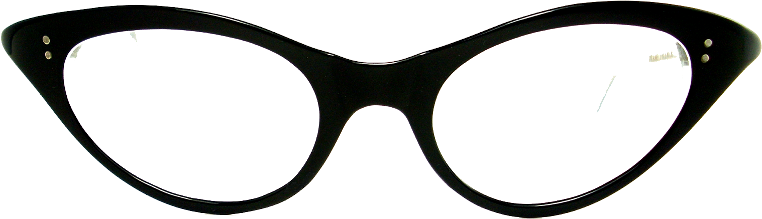 Clip Arts Related To - Cat Eye Glasses Png (1600x547)