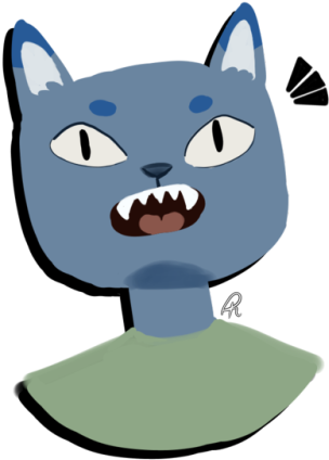 Pete The Cat Eyes Clipart - Cat (500x500)